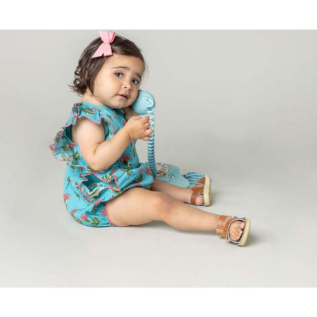 Baby Girls Katniss Bubble, Blue Cornflower - Onesies - 2