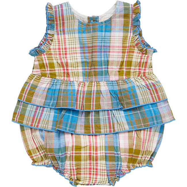 Baby Girls Heidi Bubble, Hawaiian Madras