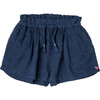 Girls Theodore Short, Navy - Shorts - 1 - thumbnail