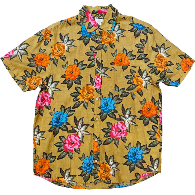 Mens Jack Shirt, Hawaiian Floral - Shirts - 1