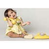 Baby Girls Heidi Bubble, Yellow Marigold - Onesies - 4