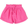 Girls Theodore Short, Hot Pink - Shorts - 1 - thumbnail