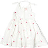 Girls Taylor Dress, Pink Chickens - Dresses - 1 - thumbnail