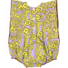 Baby Girls Katniss Bubble, Lavender Stem Floral - Onesies - 7