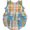 Baby Girls Heidi Bubble, Hawaiian Madras - Onesies - 4