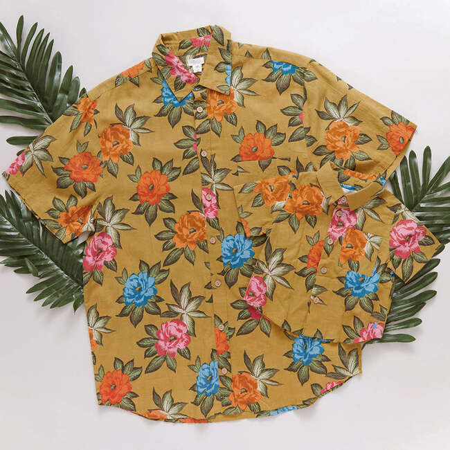 Mens Jack Shirt, Hawaiian Floral - Shirts - 2