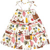 Girls Garden Dress, Parisian Picnic - Dresses - 1 - thumbnail