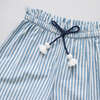 Girls Theodore Pant, Blue Skinny Stripe - Pants - 4