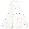 Girls Taylor Dress, Pink Chickens - Dresses - 6