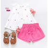 Girls Theodore Short, Hot Pink - Shorts - 6