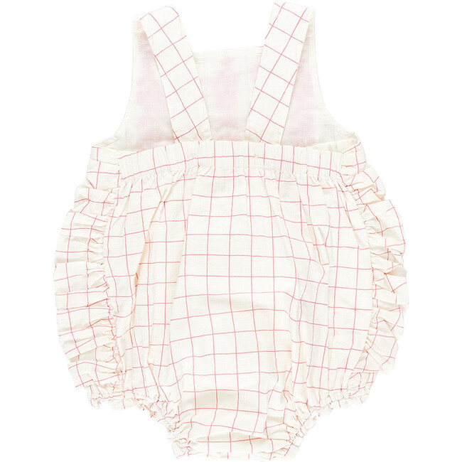 Baby Girls Betty Bubble, Pink Tattersall - Onesies - 5