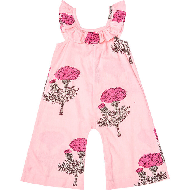 Baby Girls Ana Jumper, Blush Marigold - Jumpers - 4