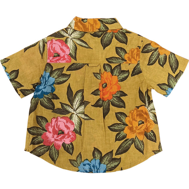 Baby Boys Jack Shirt, Hawaiian Floral - Shirts - 4