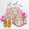 Girls Stella Top, Multi Ditsy Floral - Shirts - 6