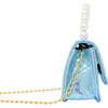 Shiny Seashell Pearl Handle Purse, Blue - Bags - 2