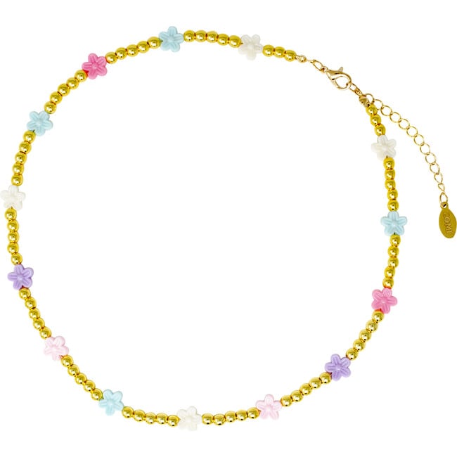 Daisies Bead Necklace, Multicolors - Necklaces - 2