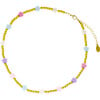 Daisies Bead Necklace, Multicolors - Necklaces - 2