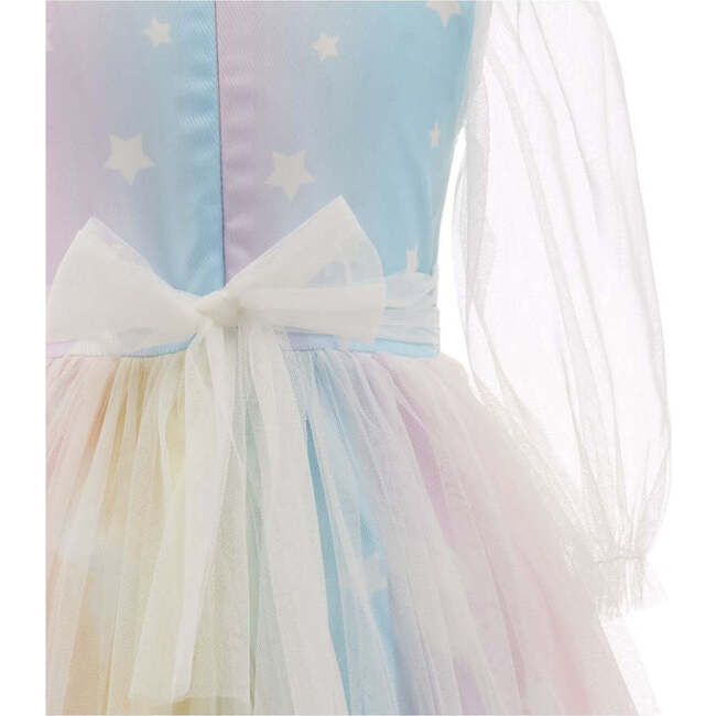 Fantasia Rainbow Tulle Dress, Multicolor - Dresses - 2