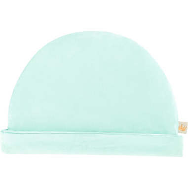 Solid Bamboo Baby Beanie Cap, Pastel Mint Ice