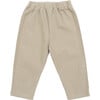 Nink Relaxed Fit Pull-On Trousers, Sand Stone - Pants - 1 - thumbnail