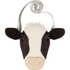 Britta Exclusive Cow Cow Hair Purse, Brown - Bags - 1 - thumbnail
