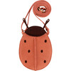 Toto Lady Bird Nubuck Purse, Walnut - Bags - 1 - thumbnail