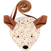 Britta Exclusive Bambi Spotted Cow Hair Purse, Cream And Brown - Bags - 1 - thumbnail