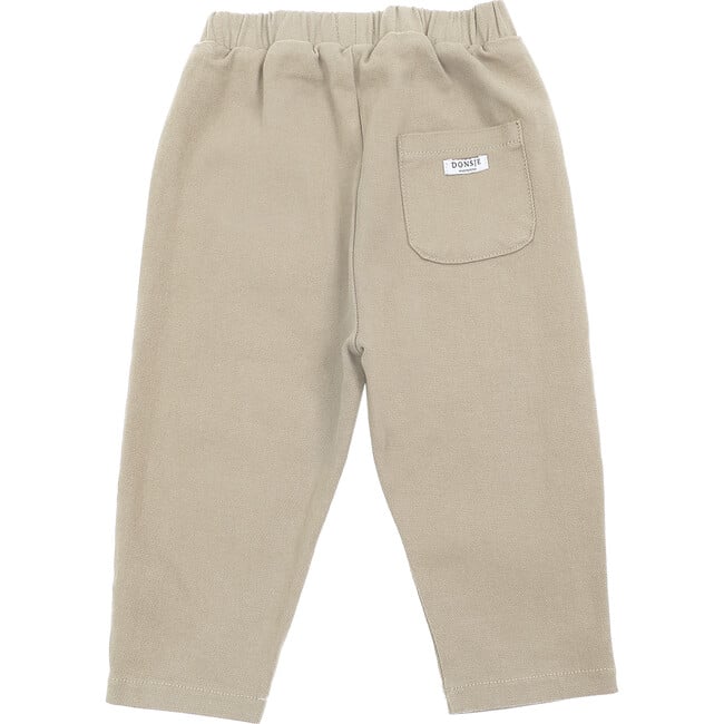 Nink Relaxed Fit Pull-On Trousers, Sand Stone - Pants - 3