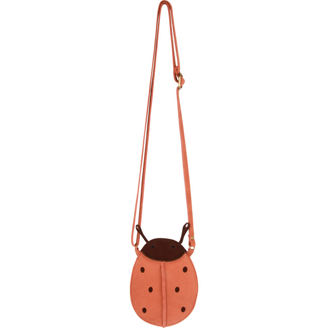 Toto Lady Bird Nubuck Purse, Walnut - Bags - 3