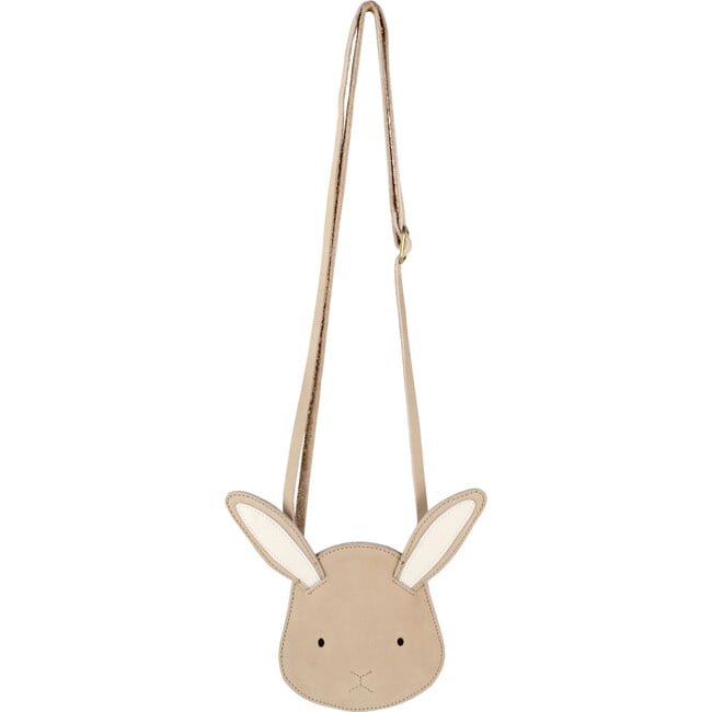 Britta Classic Bunny Nubuck Purse, Taupe - Bags - 3