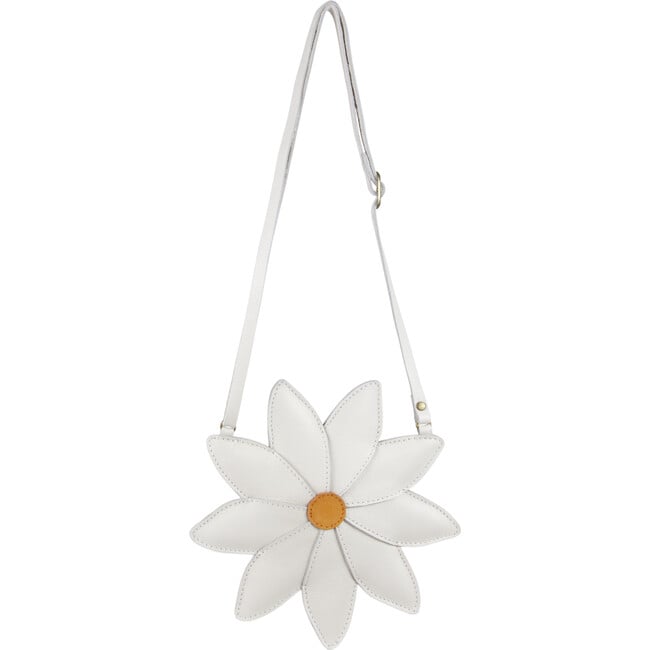 Toto Daisy Leather Purse, Off-White - Bags - 3