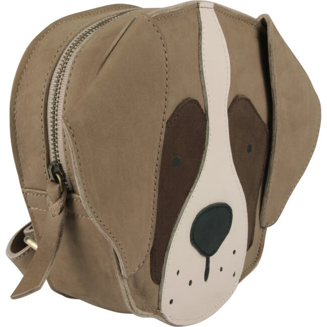 Kapi Special Saint Bernard Nubuck Backpack, Truffle - Backpacks - 3