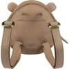 Kapi Exclusive Marmot Leather Backpack , Clay Grain - Backpacks - 4