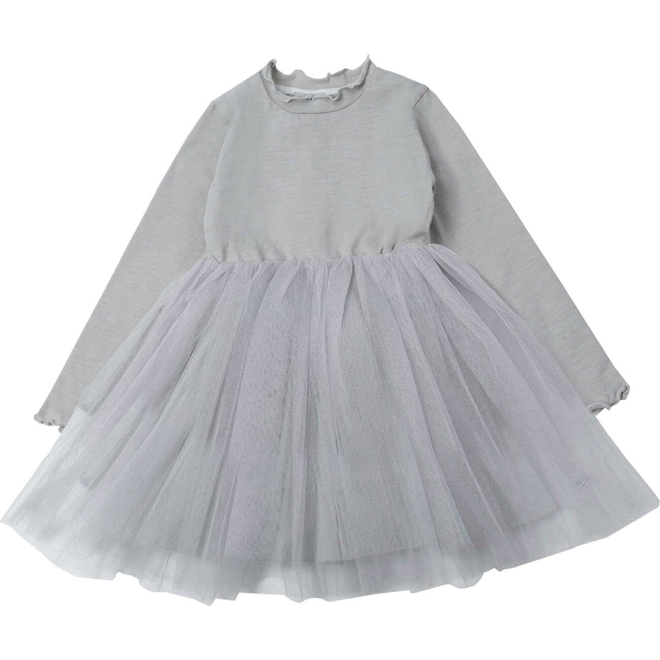 Perla Tulle Dress, Lavender Grey - Donsje Amsterdam Dresses