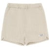 Wavel 2-Side Pocket Shorts, Sand Beige - Shorts - 1 - thumbnail