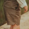 Wavel 2-Side Pocket Shorts, Brown - Shorts - 2