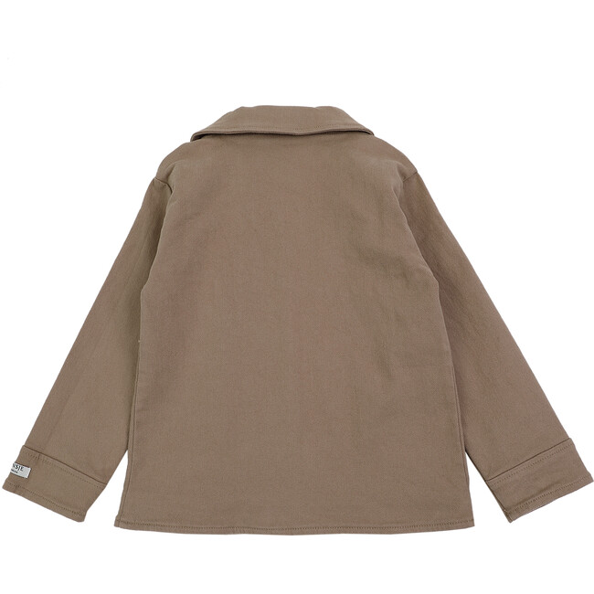 Lou Military-Style Pocket Button Loop Jacket, Nomad - Jackets - 2