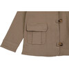 Lou Military-Style Pocket Button Loop Jacket, Nomad - Jackets - 4