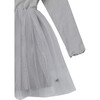 Perla Tulle Dress, Lavender Grey - Dresses - 5