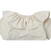 Addie Wide Frilled Collar Top, Macadamia - Blouses - 5