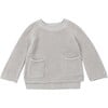 Stella Rib Kint Double Pocket Pull-On Sweater, Soft Sand - Sweaters - 1 - thumbnail