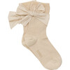 Legare Calf Bow Socks, Macaroon - Socks - 1 - thumbnail