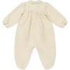 Nanieke Peter Pan Collar Loose Fit Onesie, Light Corn - Bodysuits - 3