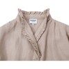Mytti Ruffled Cuff Blouse, Rose Powder - Blouses - 4
