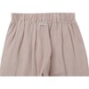 Buriffe Ruffles Hem Trousers, Rose Powder - Pants - 5