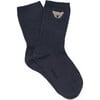 Bell Koala Calf-Length Socks, Night Blue - Socks - 1 - thumbnail