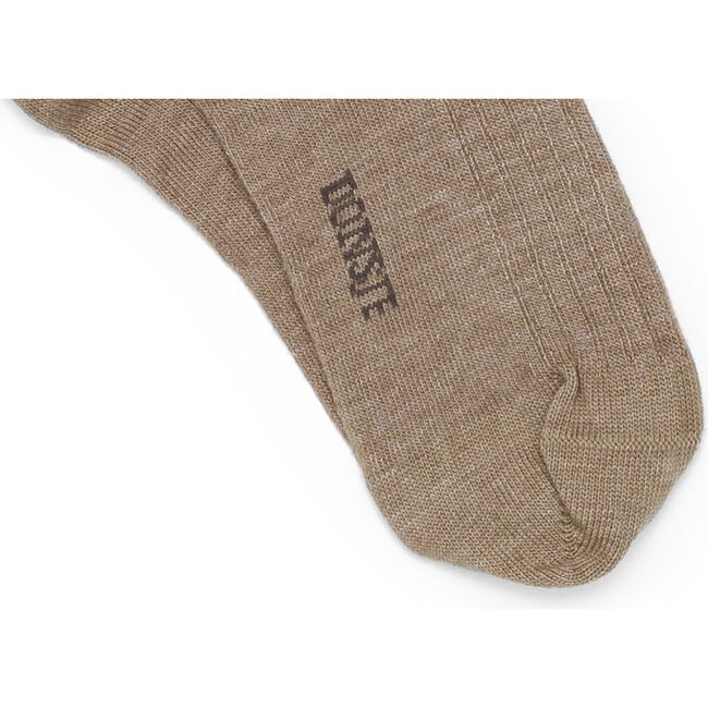 Bell Bear Calf-Length Socks, Dusty Green - Socks - 4