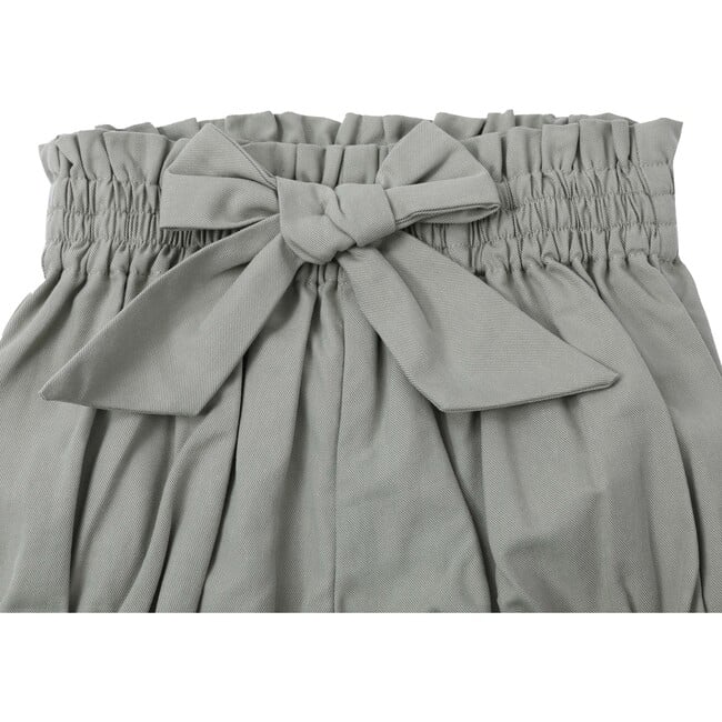 Floe Tie Bow Ruffed Bloomers, Light Eucalyptus - Bloomers - 4