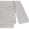 Stella Rib Kint Double Pocket Pull-On Sweater, Soft Sand - Sweaters - 6