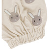 Larson Bunny Elasticated Hem Bloomers, Warm White - Bloomers - 5